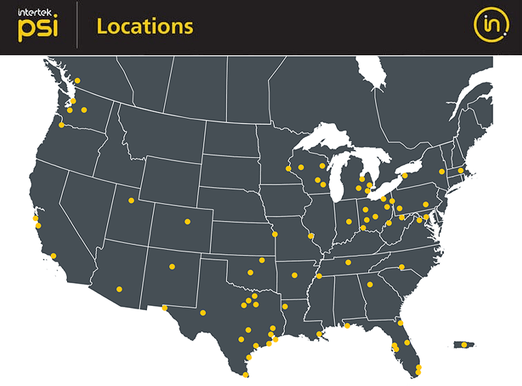 Intertek PSI Locations