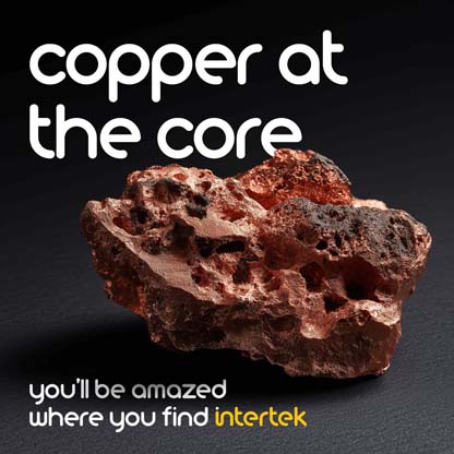 Raw copper core